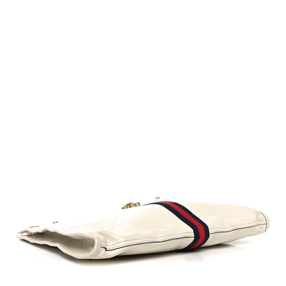 Large Calfskin Tote Bag - White