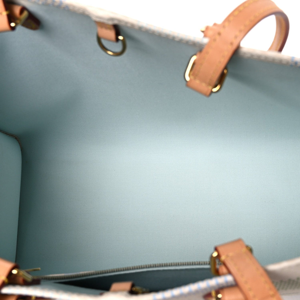 Damier Giant Onthego Mm Pistachio Handbag