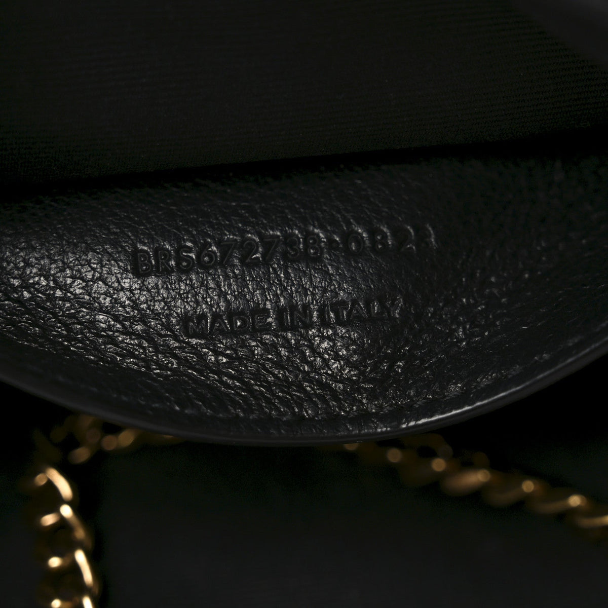 Mini Quilted Lambskin Handbag - Black