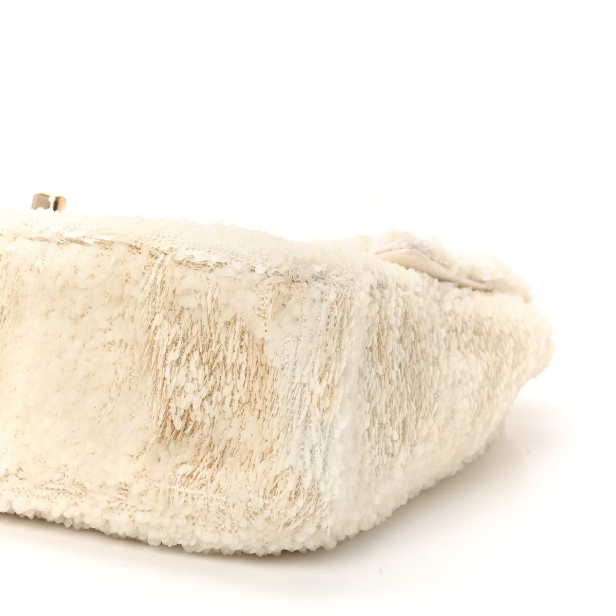 Small Flap Shoulder Bag - White