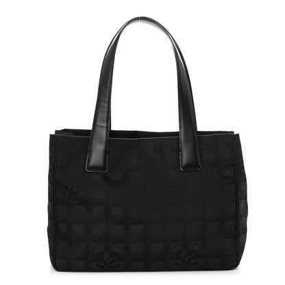 Small Nylon Tote Bag - Brown