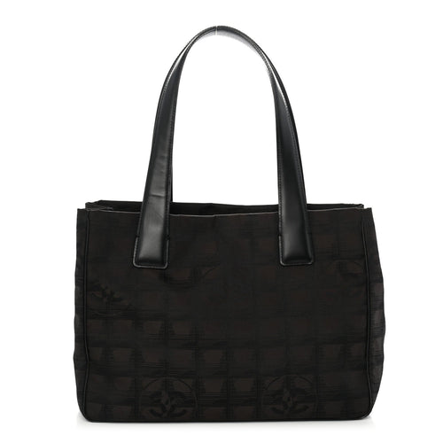 Small Nylon Tote Bag - Brown