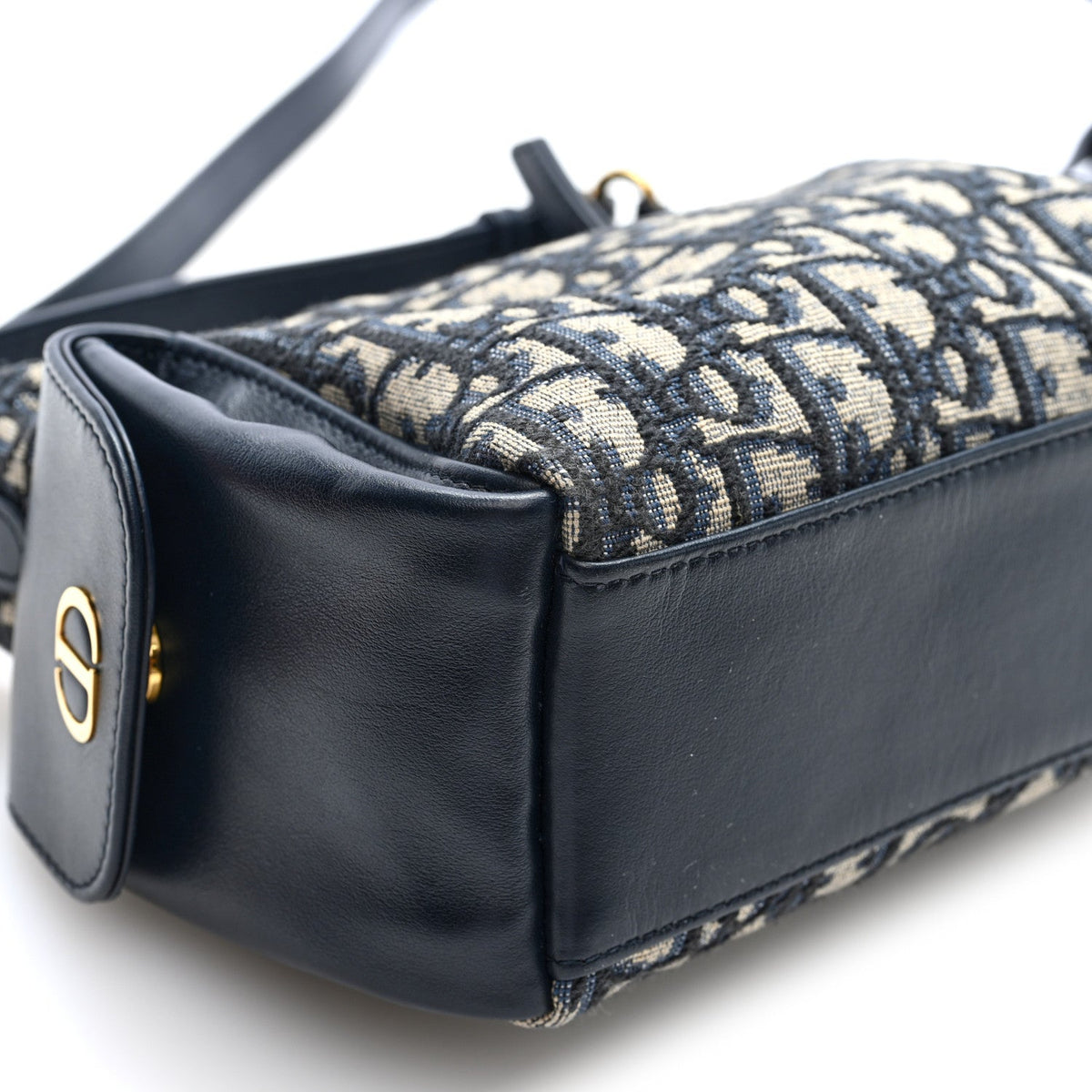 Mini Calfskin Handbag - Blue