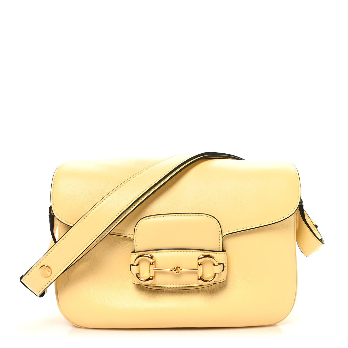 Small Calfskin Shoulder Bag - Yellow