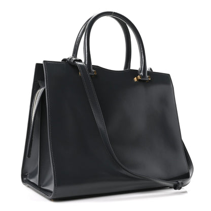 Medium Calfskin Tote Bag - Black
