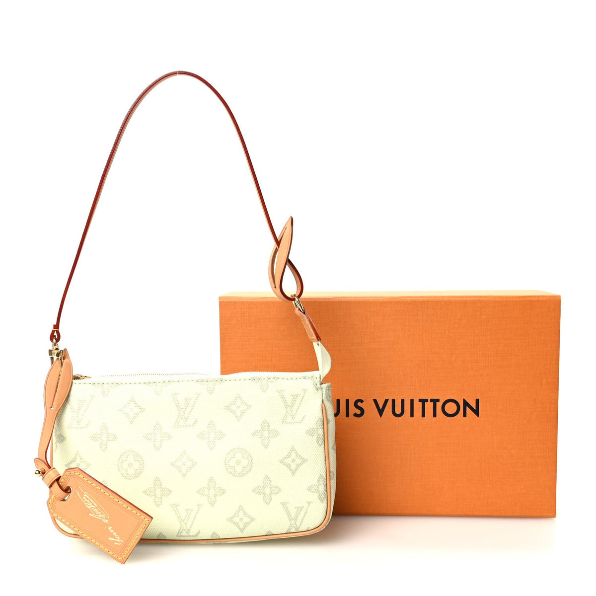 Monogram Origine Lin Pochette Accessorie Handbag