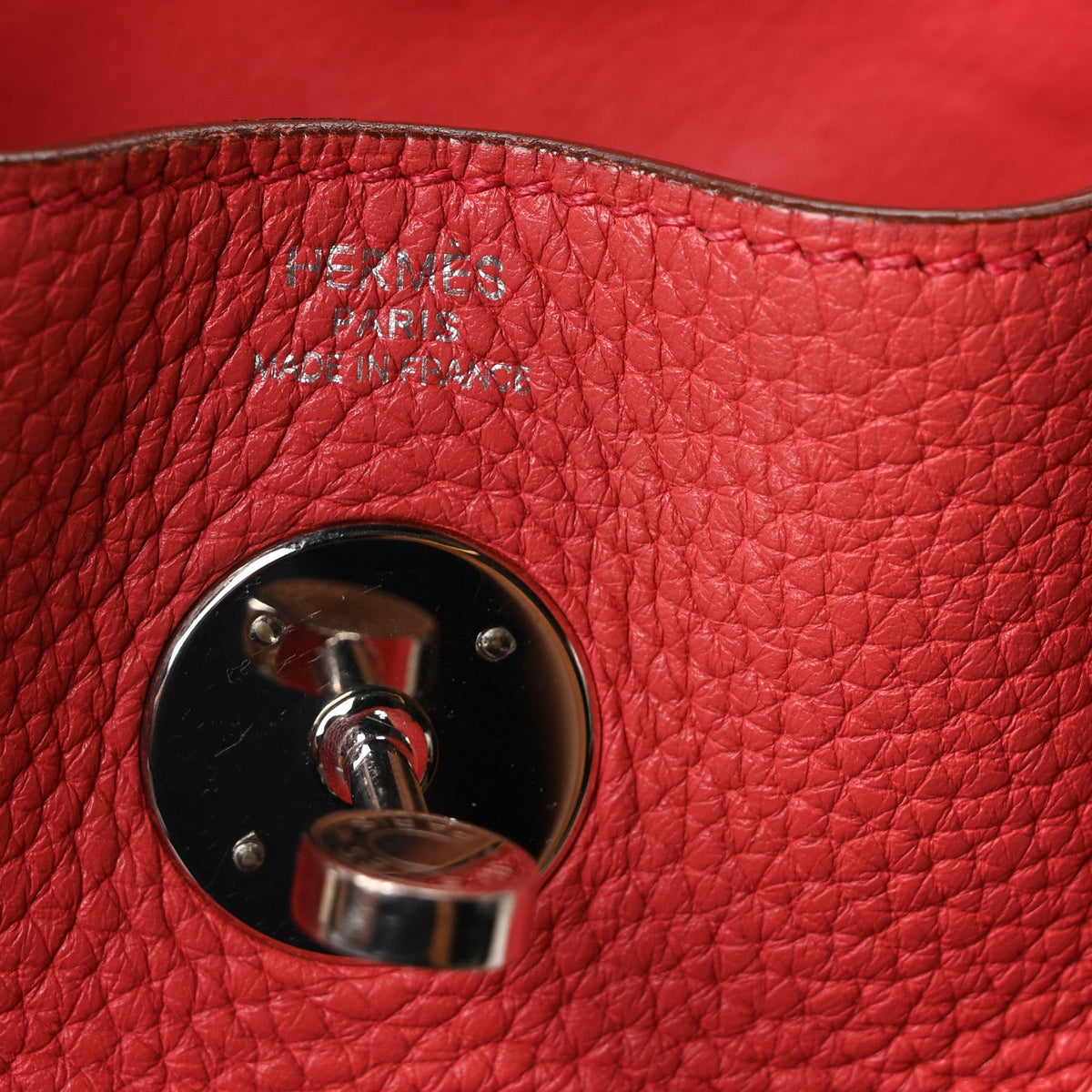 Taurillon Clemence Lindy 26 Rose Jaipur Handbag