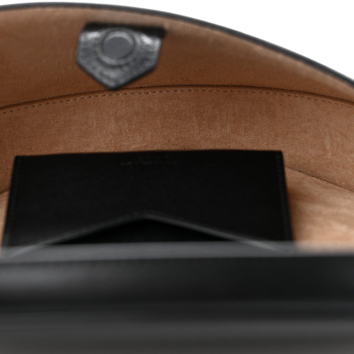 Goatskin Shoulder Bag - Black