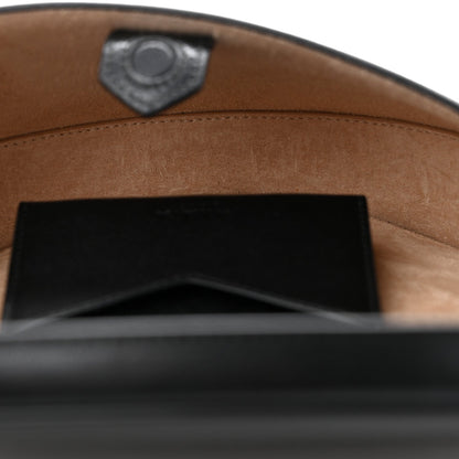 Goatskin Shoulder Bag - Black