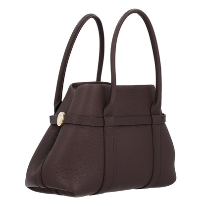 Small Calfskin Tote Bag - Brown
