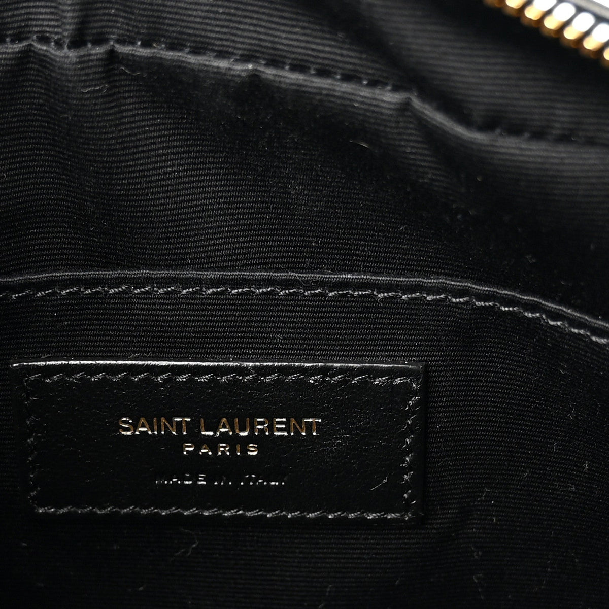 Calfskin Crossbody Bag - Black