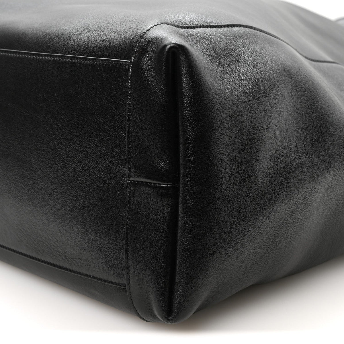 Large Calfskin Hobo Bag - Tan