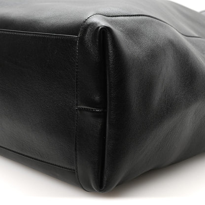 Large Calfskin Hobo Bag - Tan