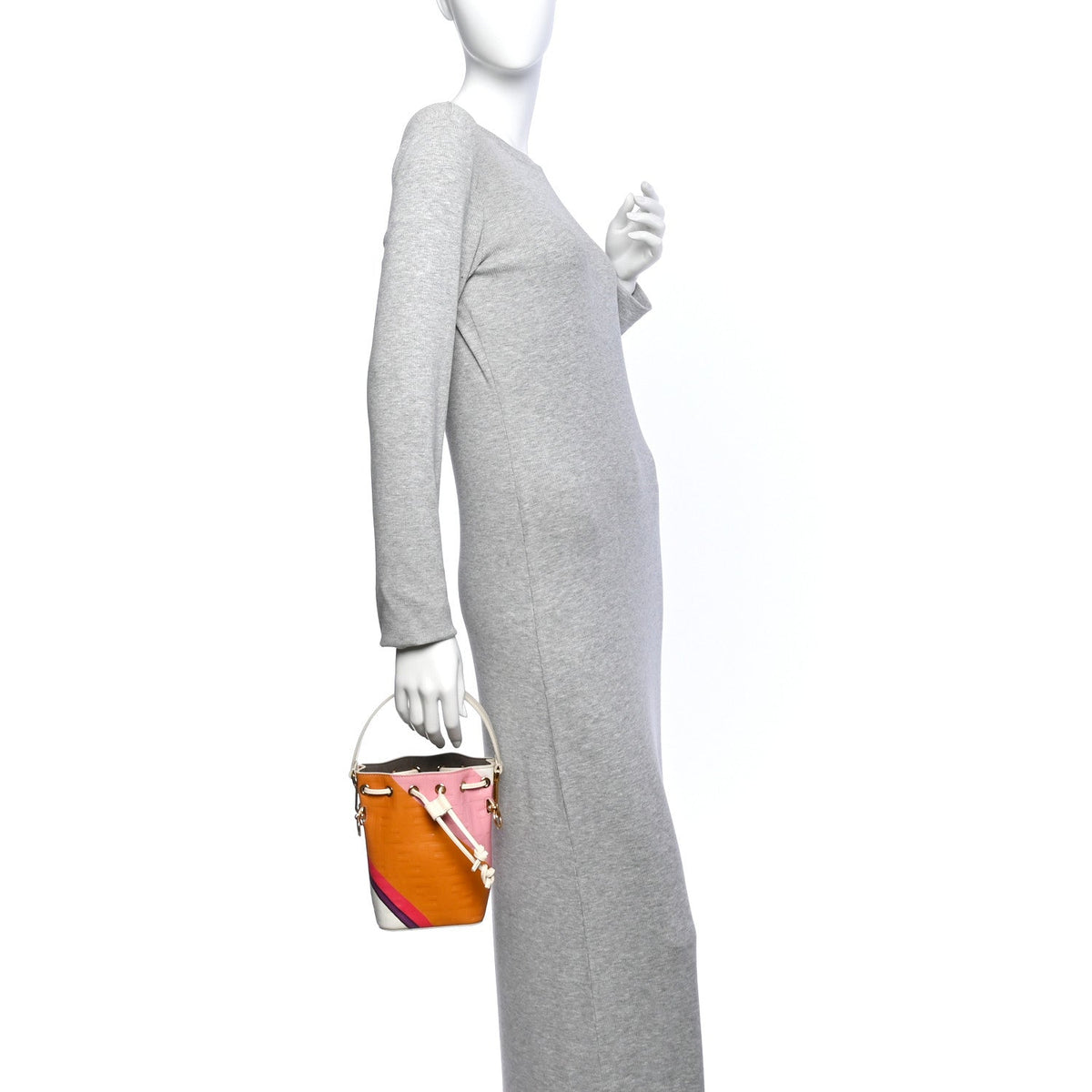 Mini Bucket Bag - White