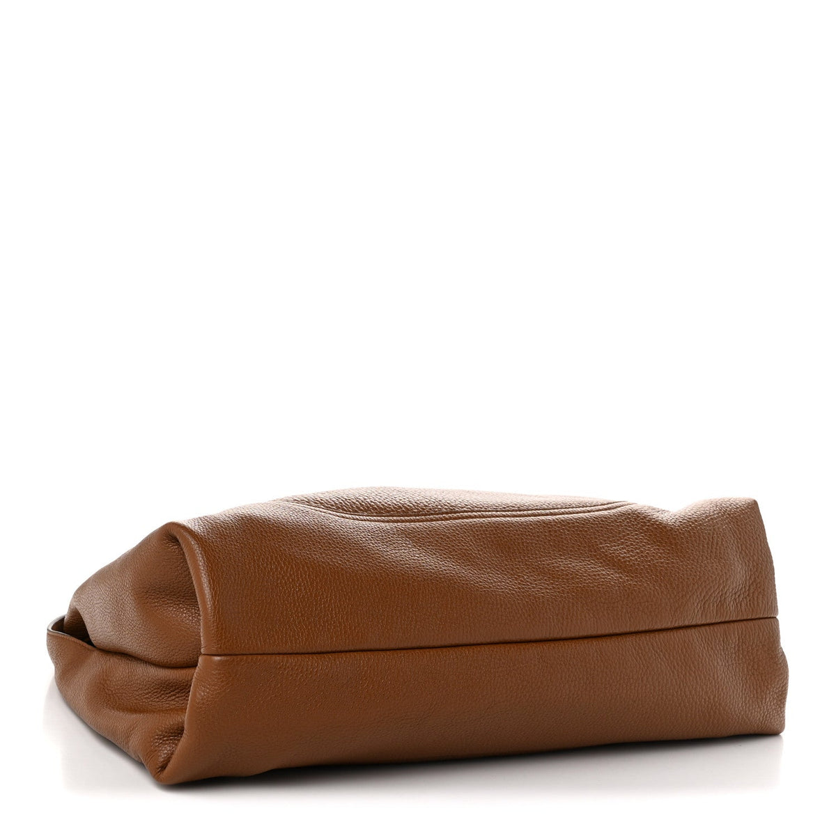 Maxi Calfskin Shoulder Bag - Brown