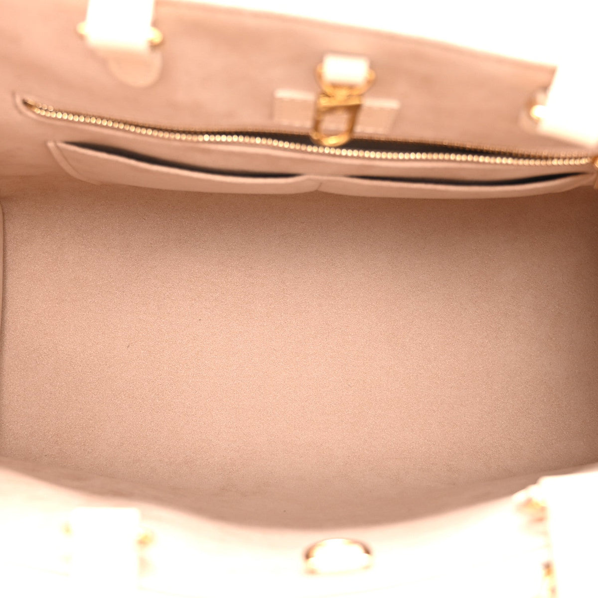 Empreinte Monogram Giant Onthego Mm Crem Handbag