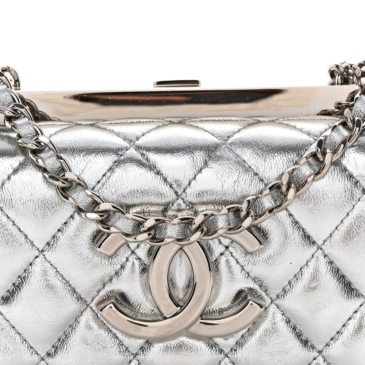 Quilted Calfskin Crossbody Bag