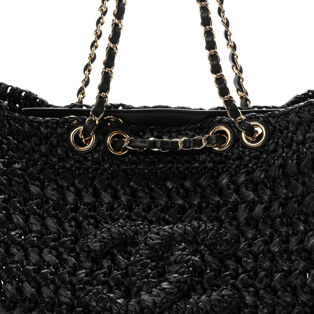 Calfskin Tote Bag - Black