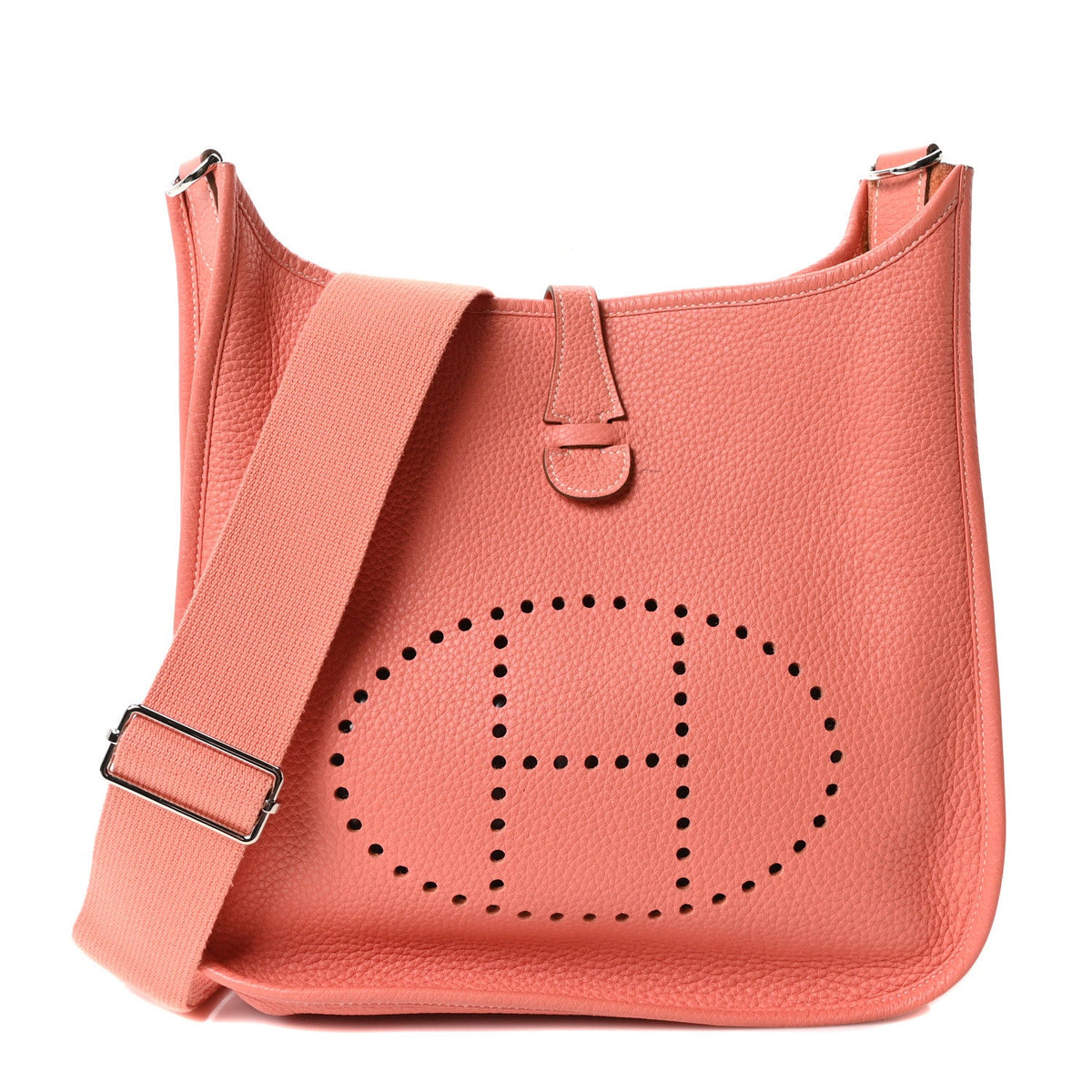 Taurillon Clemence Evelyne Iii Pm Crevet Handbag