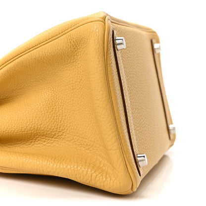Togo Birkin 30 Curry Handbag