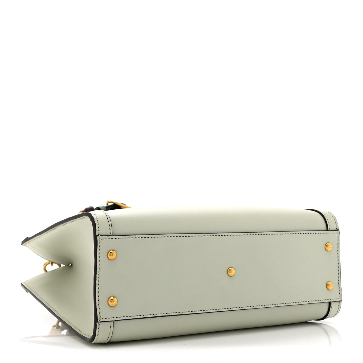 Calfskin Tote Bag - Green
