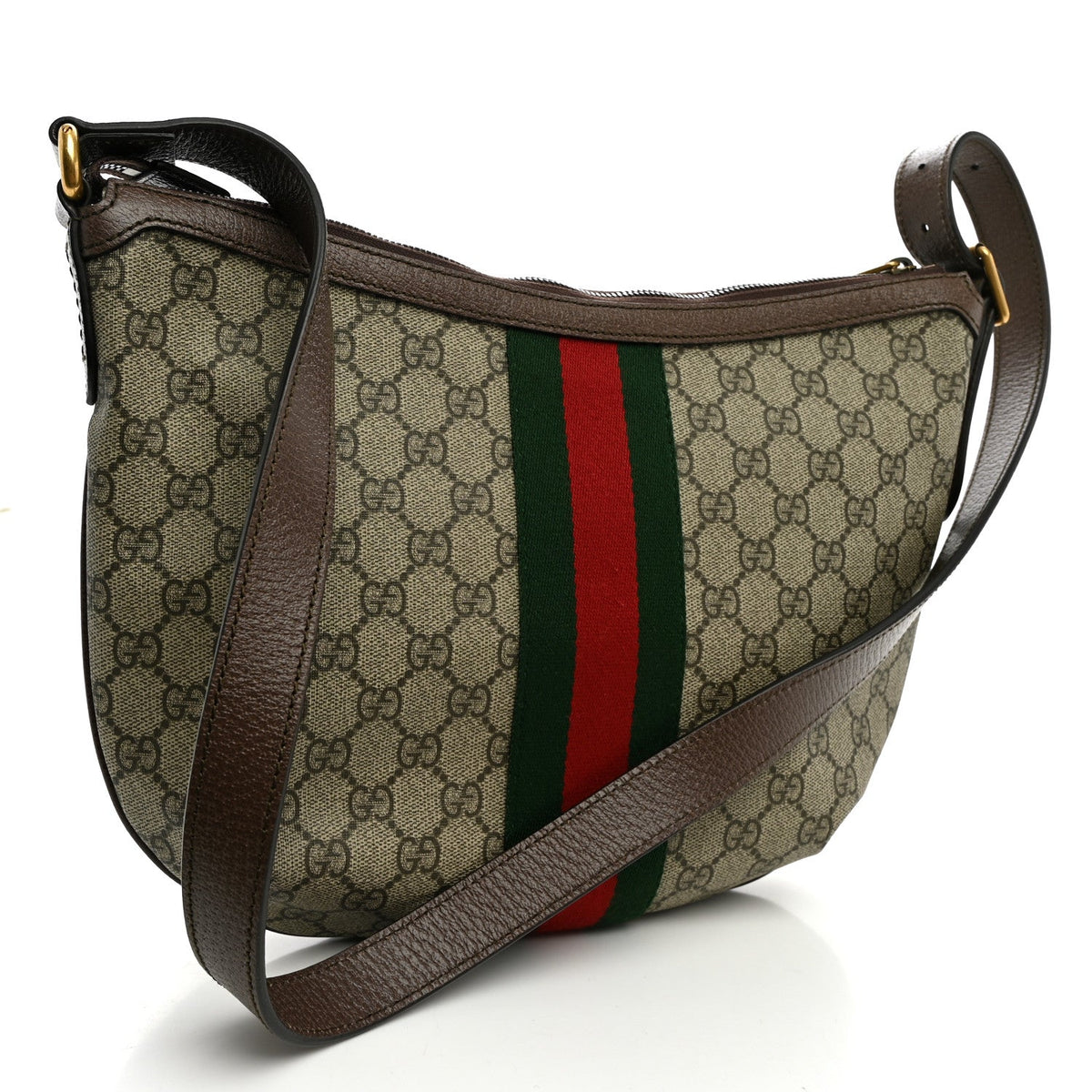 Small Hobo Bag - Brown