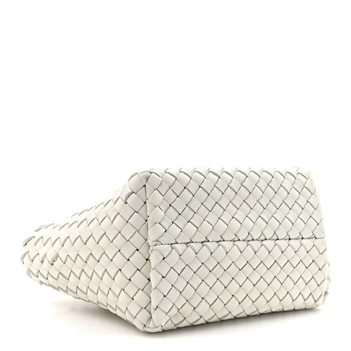 Mini Nappa Handbag - White