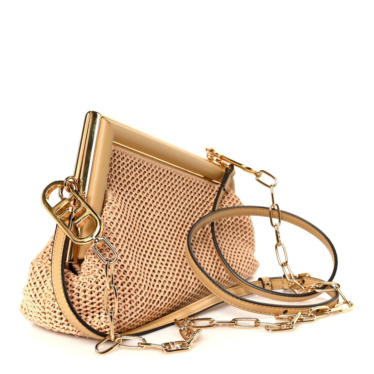 Small Nappa Handbag - Natural