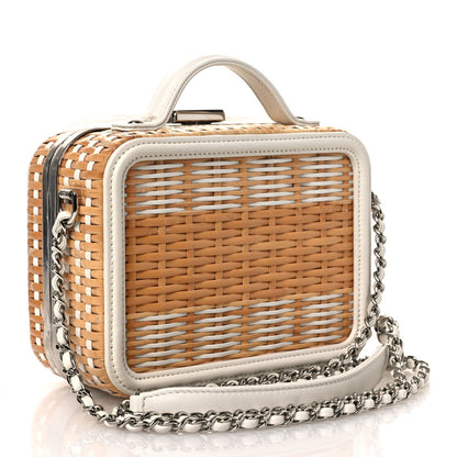 Small Calfskin Handbag - White