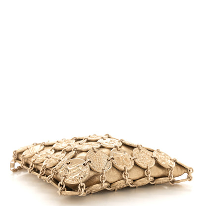 Calfskin Shoulder Bag - Gold