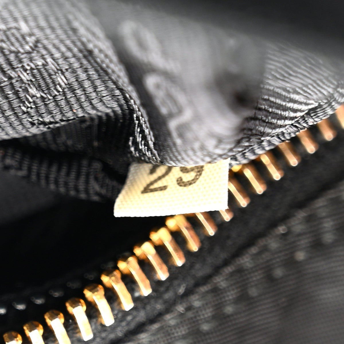 Quilted Nylon Tote Bag - Black