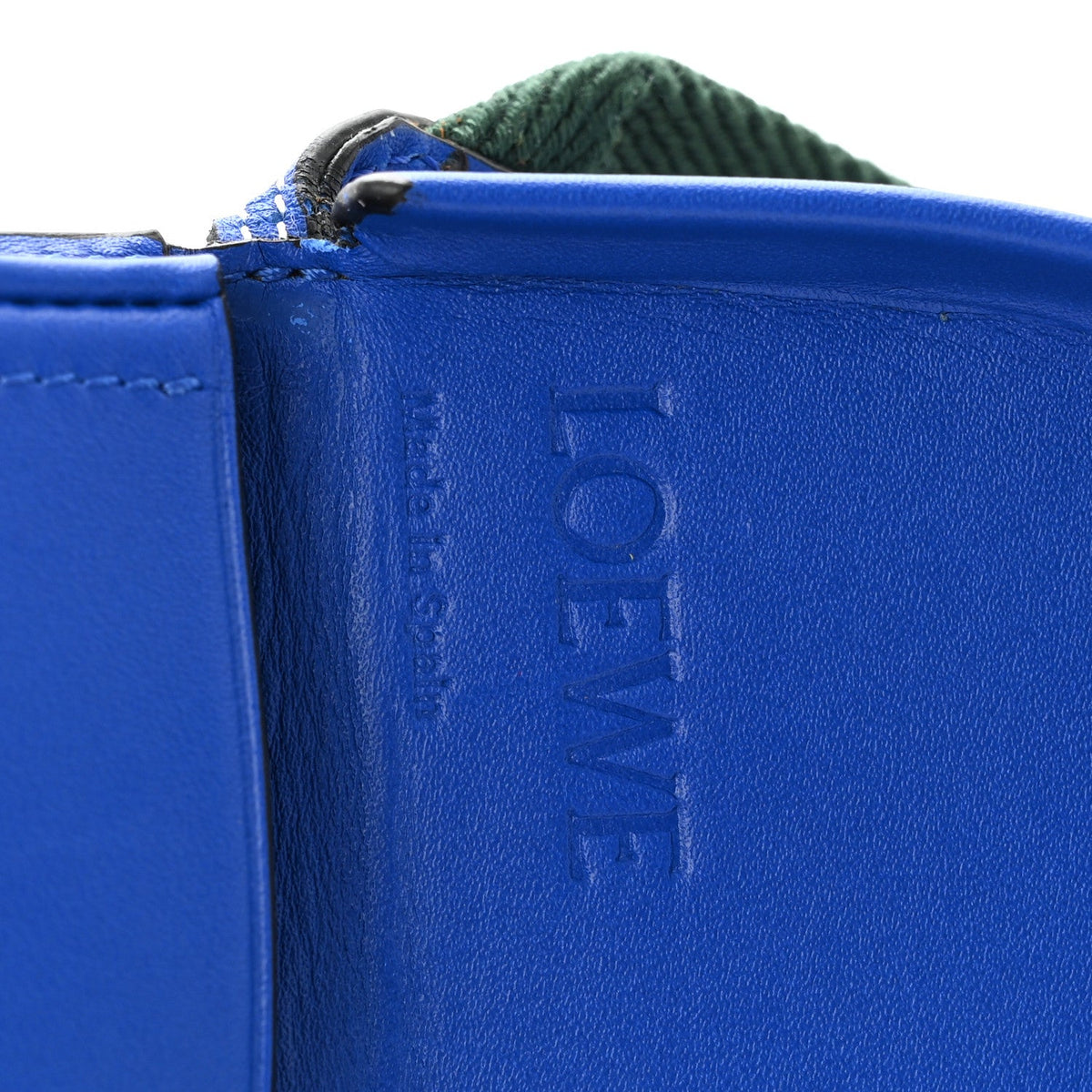 Mini Calfskin Crossbody Bag - Blue