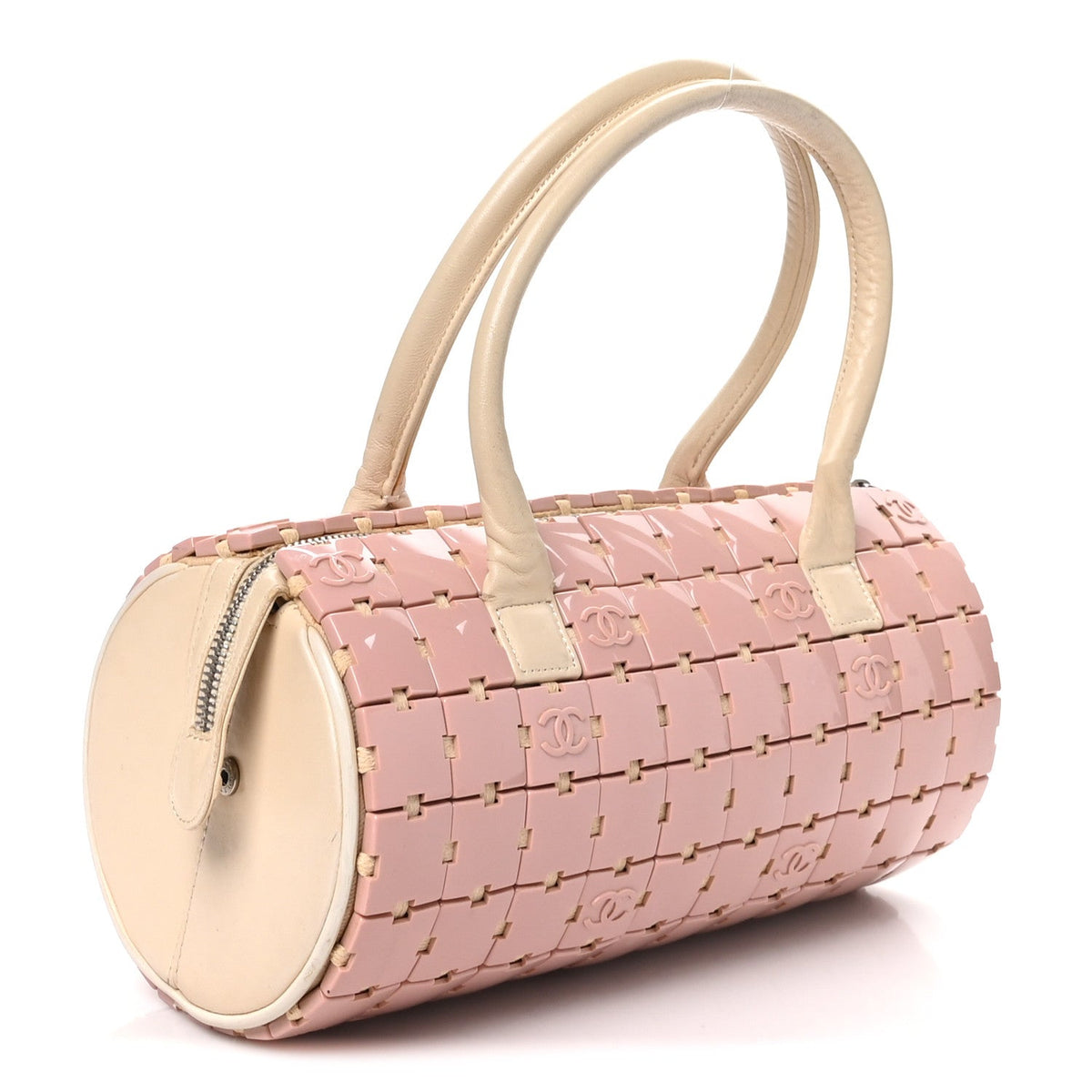 Lambskin Handbag - Pink