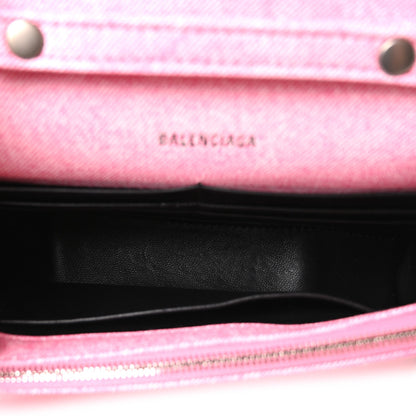 Nappa Handbag - Pink