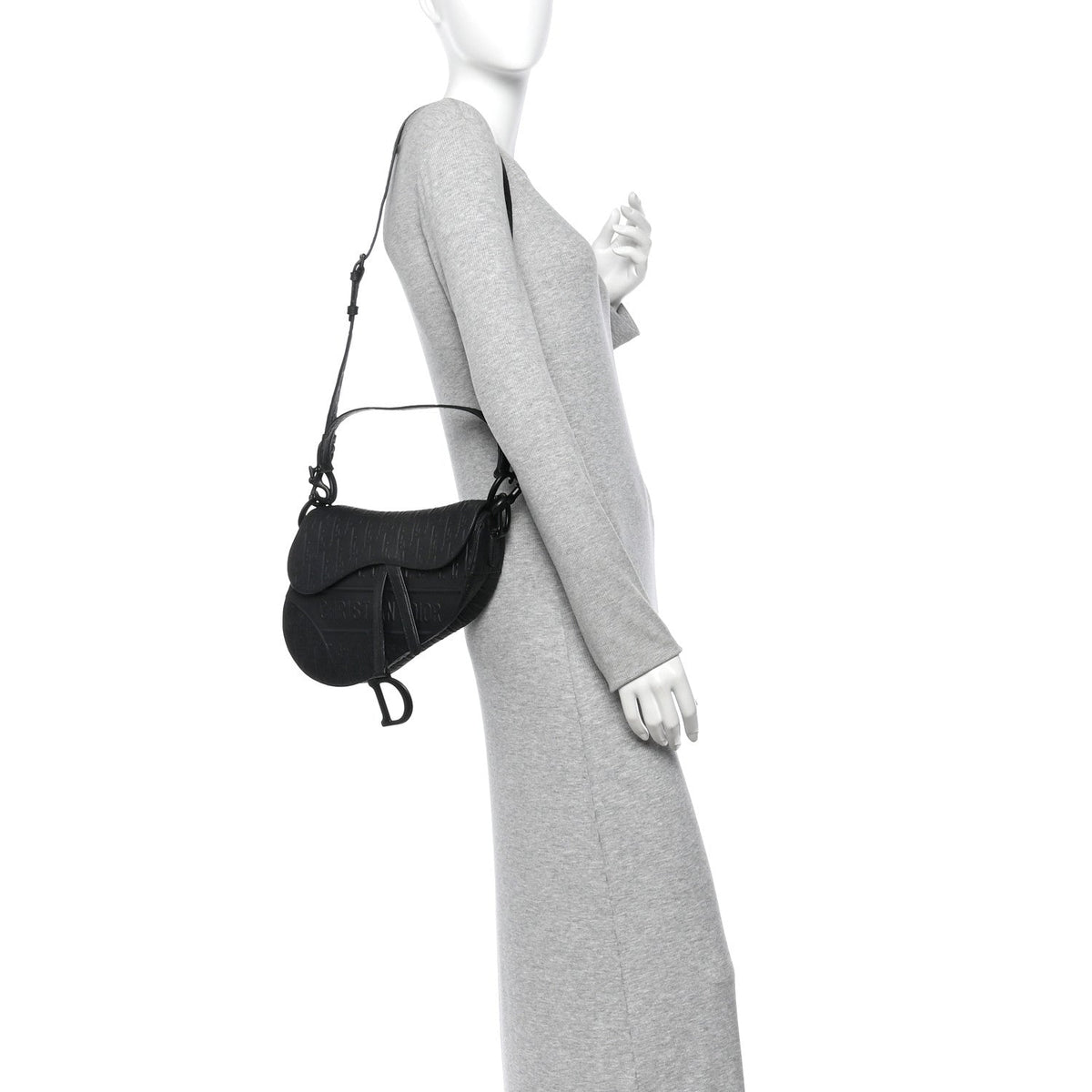 Calfskin Handbag - Black