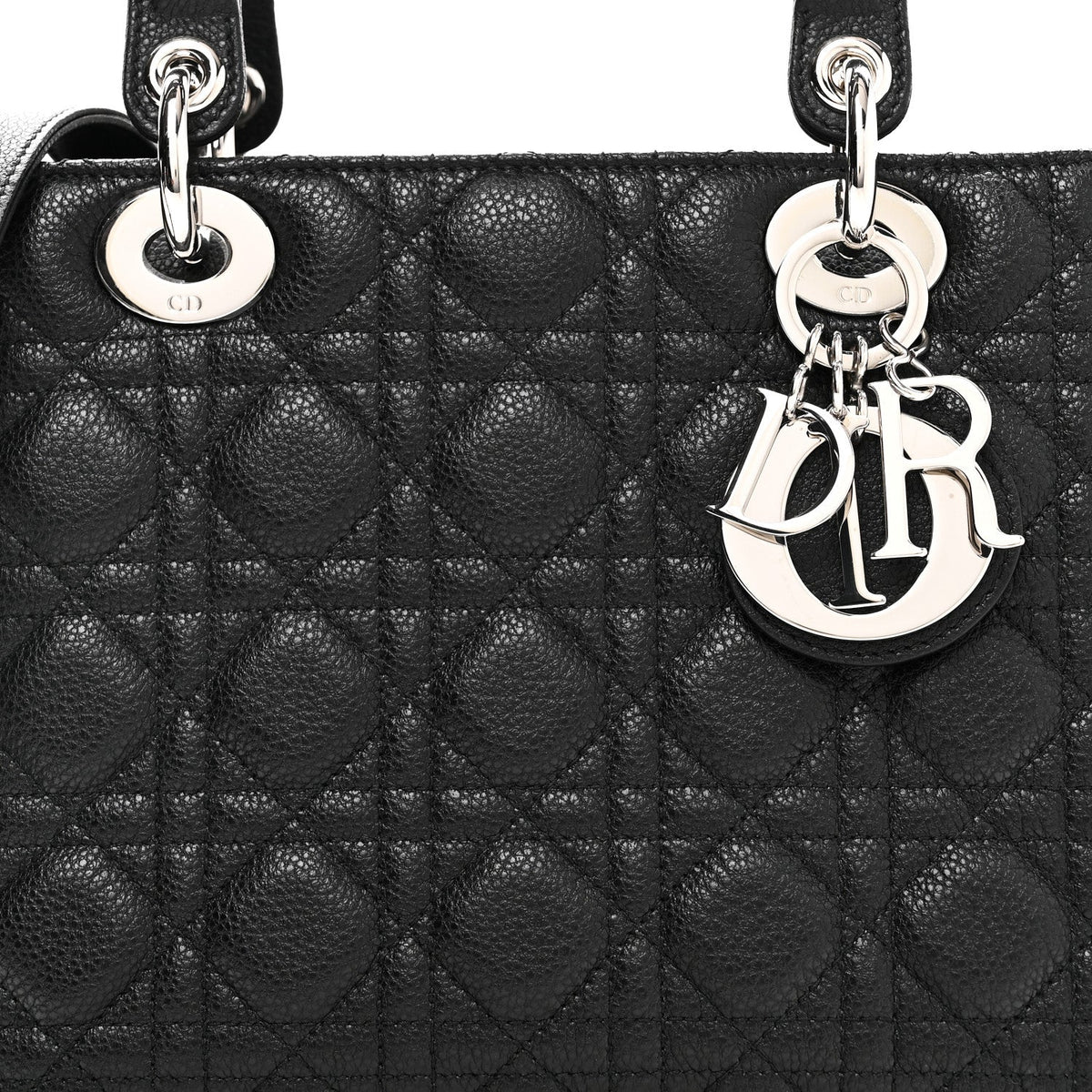 Medium Calfskin Handbag - Black