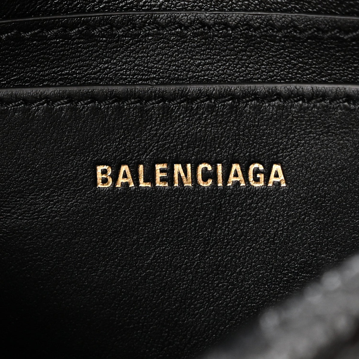Medium Calfskin Shoulder Bag - Black