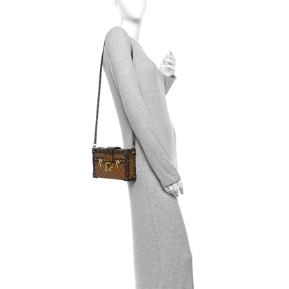 Reverse Monogram Petite Malle Handbag