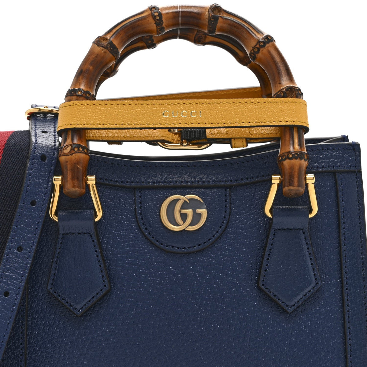 Mini Calfskin Tote Bag - Red