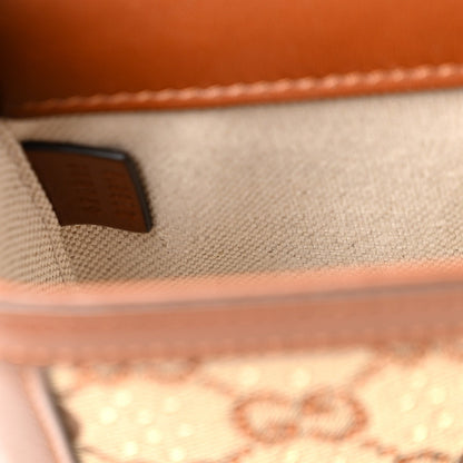 Mini Calfskin Canvas Shoulder Bag