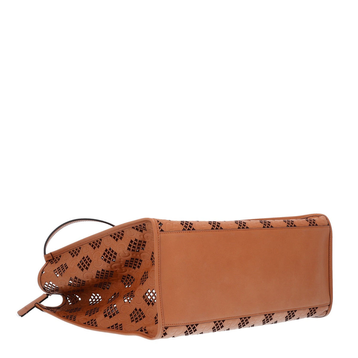 Medium Calfskin Tote Bag - Brown