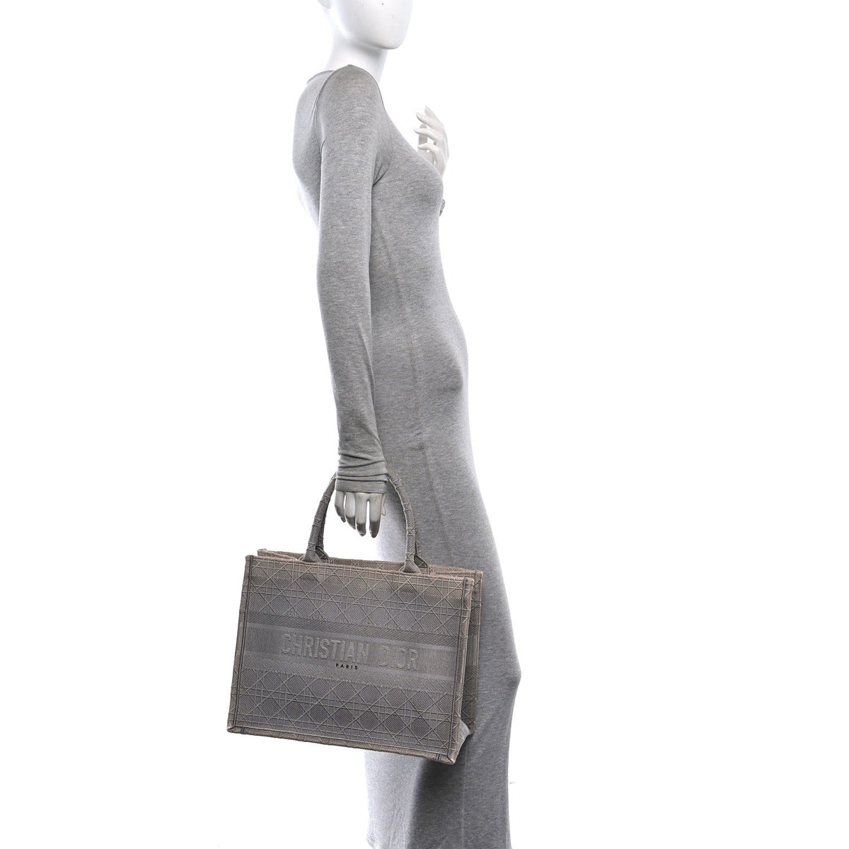 Medium Canvas Tote Bag - Red