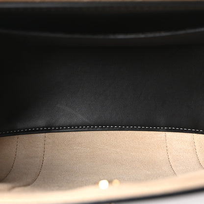 Calfskin Handbag - Black