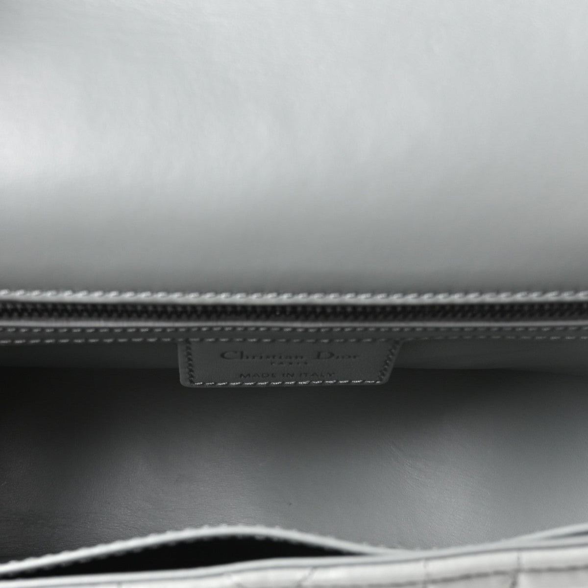 Medium Calfskin Handbag - Grey