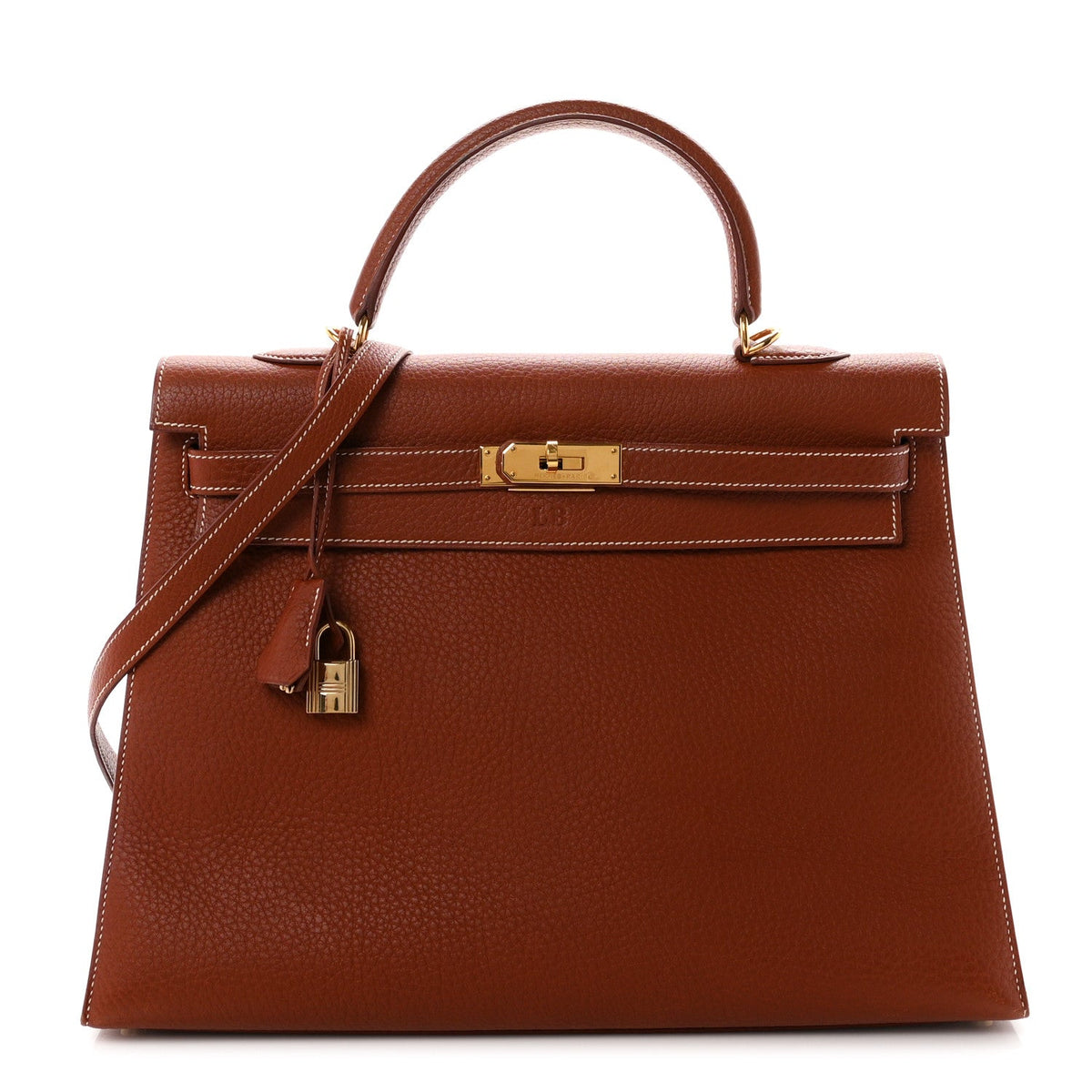 Ardennes Kelly Sellier 35 Noisette Handbag