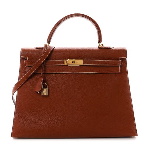 Ardennes Kelly Sellier 35 Noisette Handbag