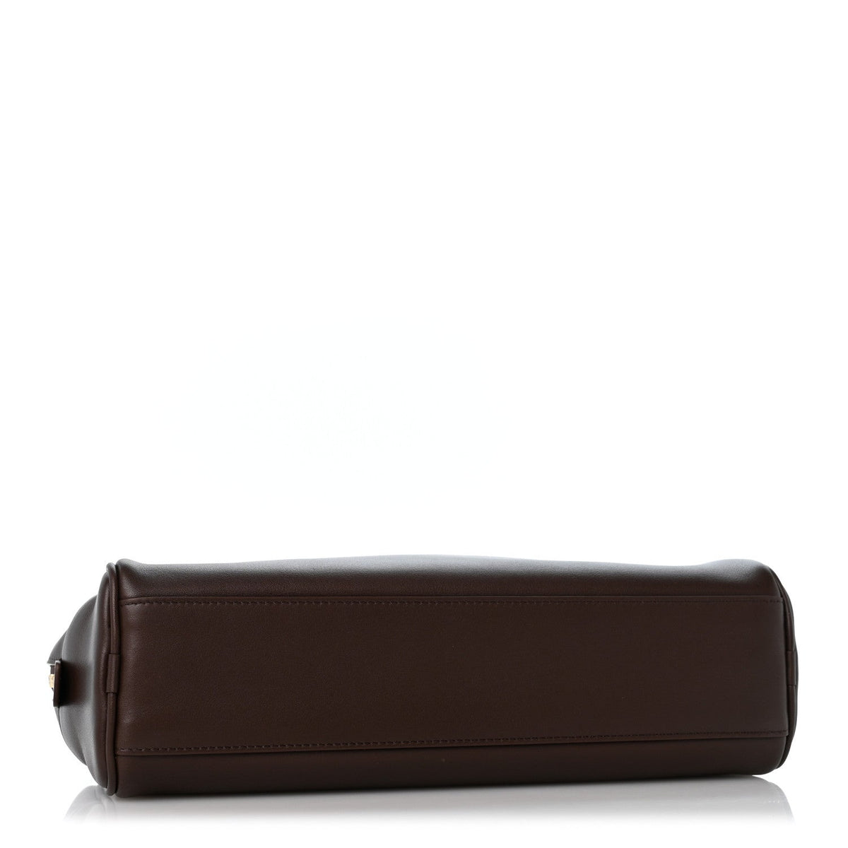 Large Calfskin Handbag - Brown
