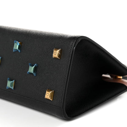Small Calfskin Handbag - Black