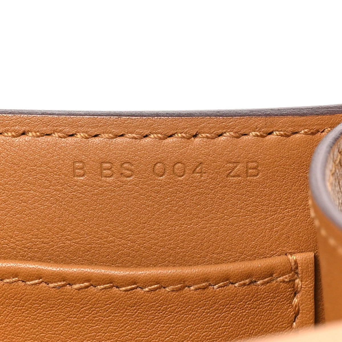 Chevre Mysore Geta Caramel Handbag