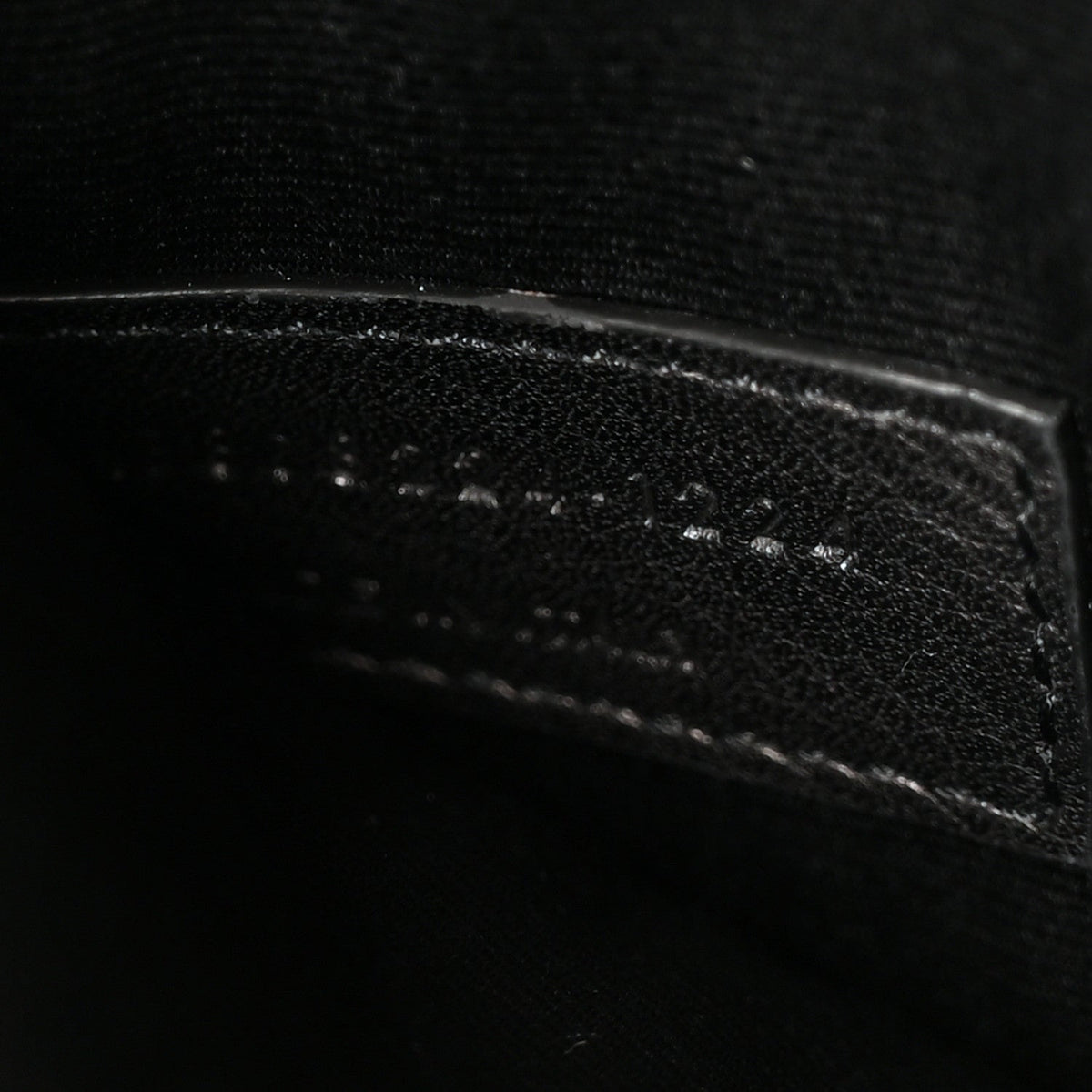 Small Calfskin Bucket Bag - Black